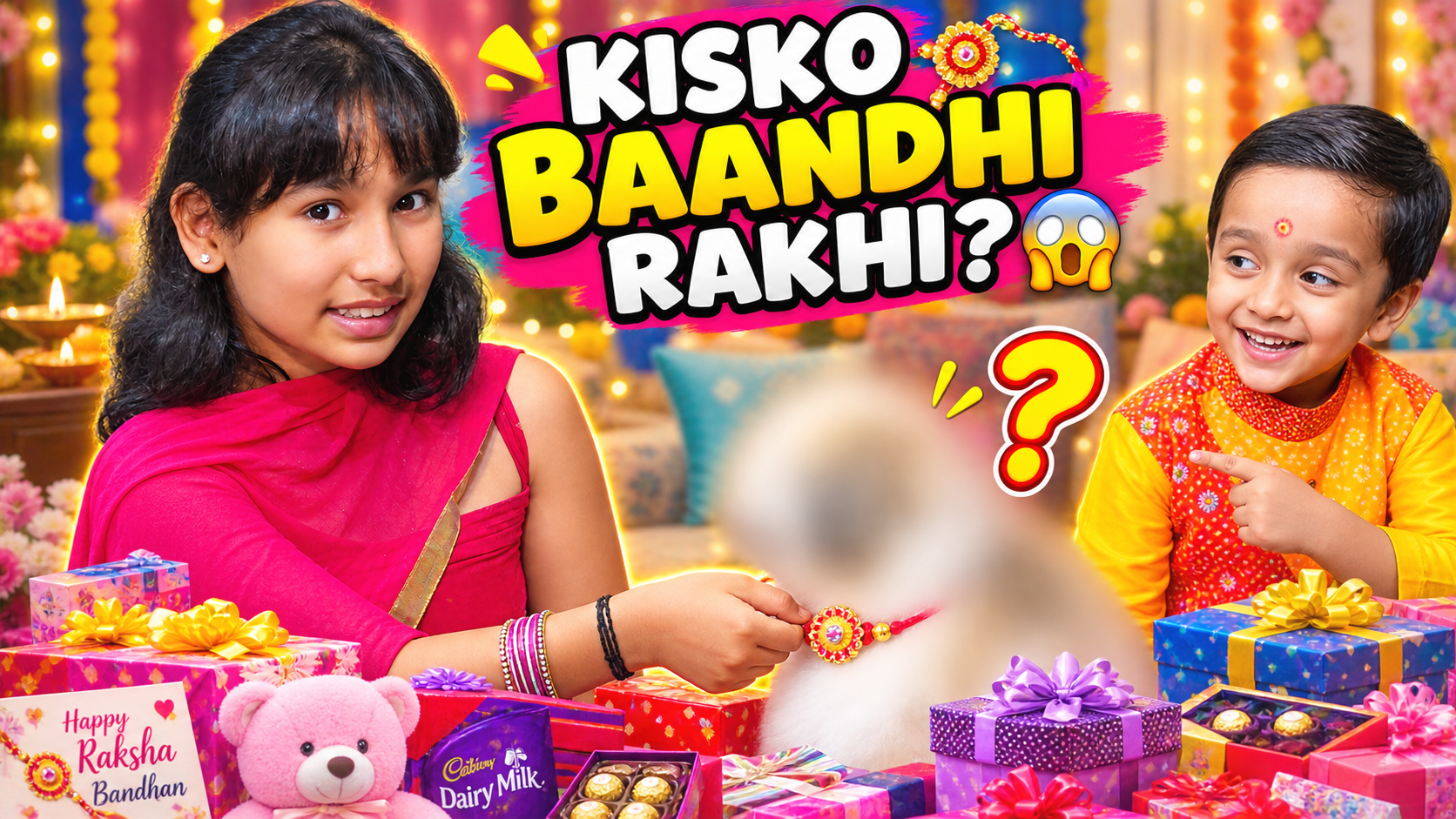 đ Chikuâs First Rakhi & Endless Brotherly Drama: Raksha Bandhan 2026!